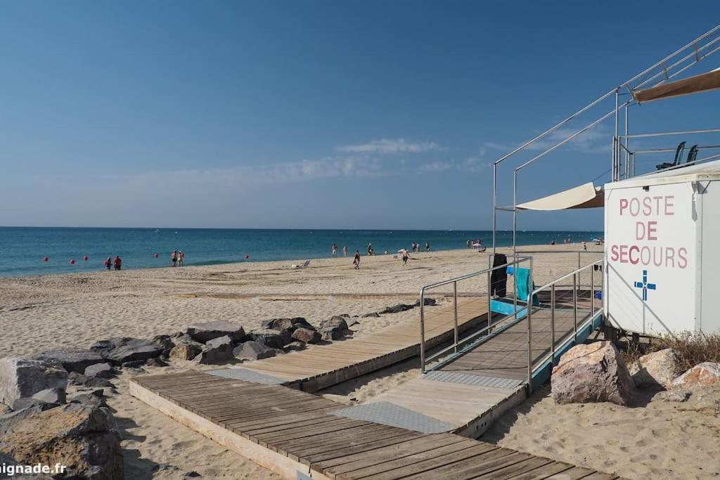 Maisonnette Les Marines D'Helios T2 Cabine Marseillan  Eksteriør billede